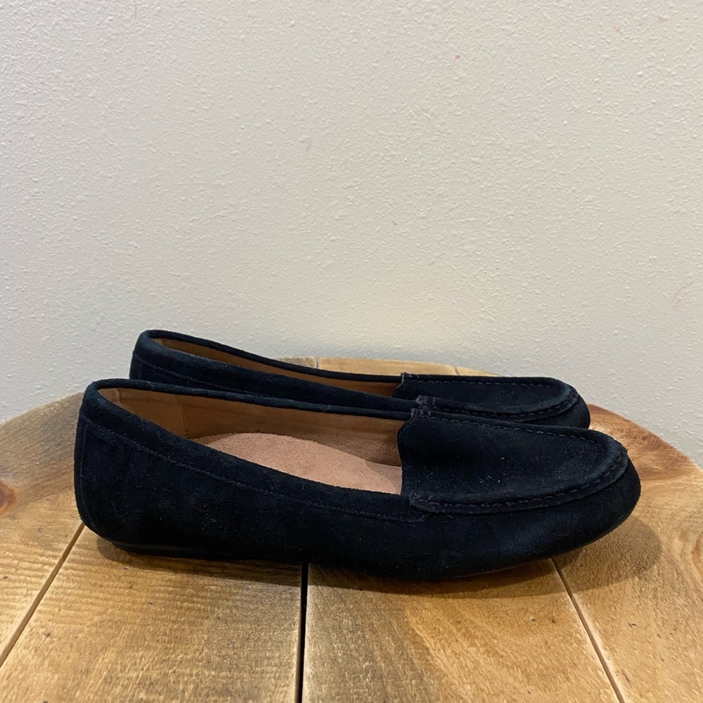 Vionic Debbie Black Loafers Size 10